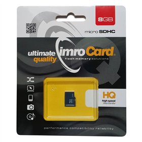 Imro mälukaart 8GB microSDHC cl. 4