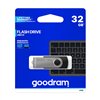USB atmintukas GoodRam UTS2 Juoda Sidabras 32 GB 5 MB/s-20 MB/s (1 vnt.)