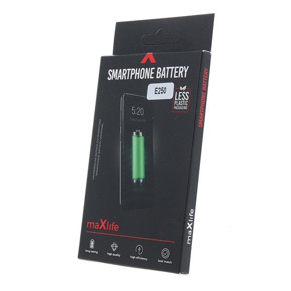 „Maxlife“ baterija, skirta „Samsung E250 / X510 / X150“, AB463446BU, 1050mAh
