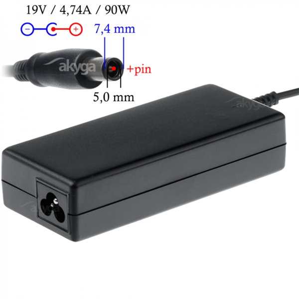 Nešiojamojo kompiuterio įkroviklis Akyga AK-ND-04 90 W