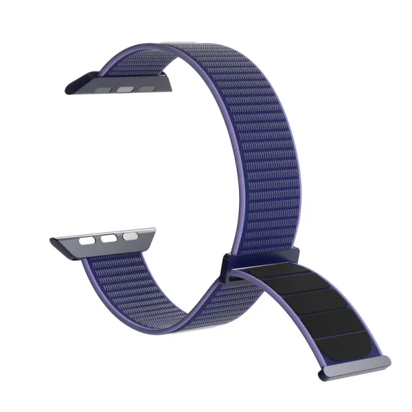 PURO Nylon Sport - Apple Watch Band 44/45/46/49 mm (Navy blue)