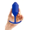 Anal plug B-Vibe 4 Blue Navy Blue