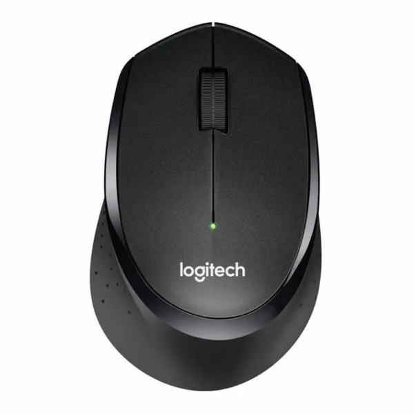 Optisk trådløs mus Logitech Silent Plus M330 SILENT PLUS Must 1000 dpi