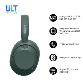 Kuulokkeet Sony WHULT900NH Vihreä