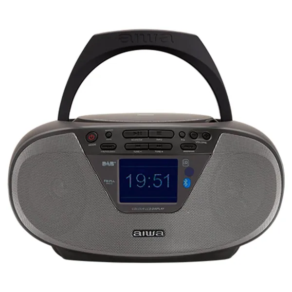 Radijas CD MP3 Aiwa BBTU500DAB/BK Juoda FM