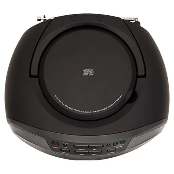 Radijas CD MP3 Aiwa BBTU500DAB/BK Juoda FM