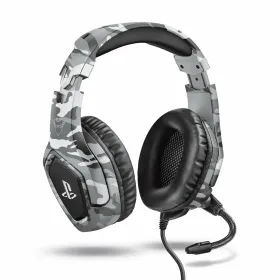 Wireless Headphones Trust 23531 GXT488 Grey