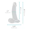 Realistic Dildo B-Vibe Silicone Ø 4 cm (15,2 cm)
