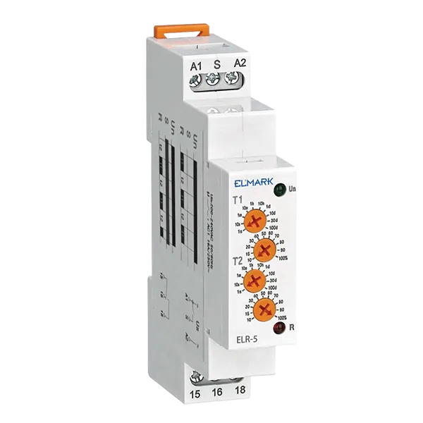 ELR-6 asimetrisks relejs 12-240V maiņstrāva/līdzstrāva 2x16A