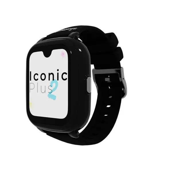 Išmanusis laikrodis Save Family ICONIC2 BLACK 40 mm 1,44” Juoda
