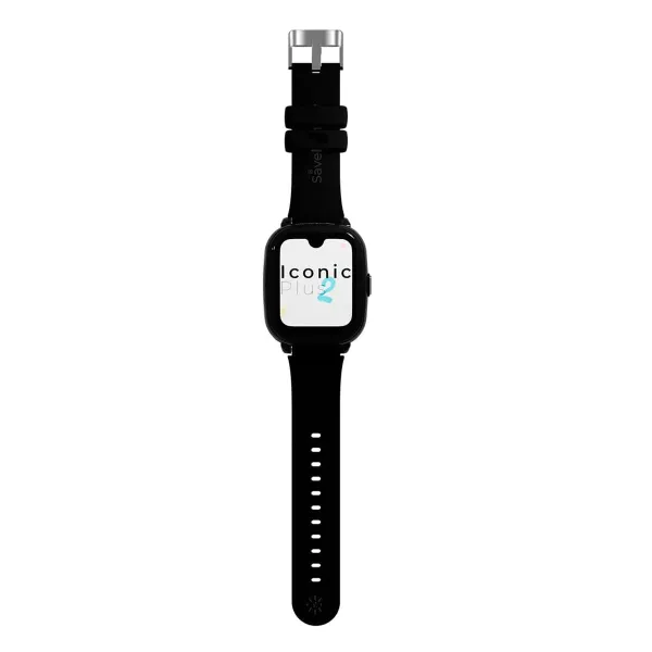 Išmanusis laikrodis Save Family ICONIC2 BLACK 40 mm 1,44” Juoda