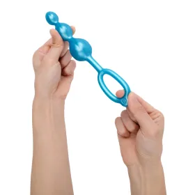 Анальный пробка B-Vibe Синий 3 Предметы