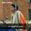 Uždaro tipo ausinės Sony WHCH520Y      * Geltona