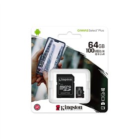 Micro-SD-Muistikortti Adapterilla Kingston exFAT