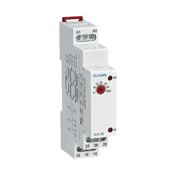 ELR-2B RELAY 24-240V 3s-10min 1C-ON-DEL+1C-ON-INST