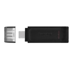 USB atmintukas Kingston DT70/64GB usb c Juoda 6 | Pirkti internetu — Megaluks