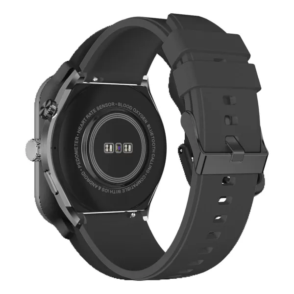 Nutikell beafon WATCH 401 43 mm 1,43" Must Hõbedane