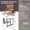 Подставка для ТВ с рукой Vogel's TVM5445   NEGRO 32" 65"