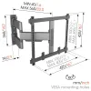 Подставка для ТВ с рукой Vogel's TVM5445   NEGRO 32" 65"
