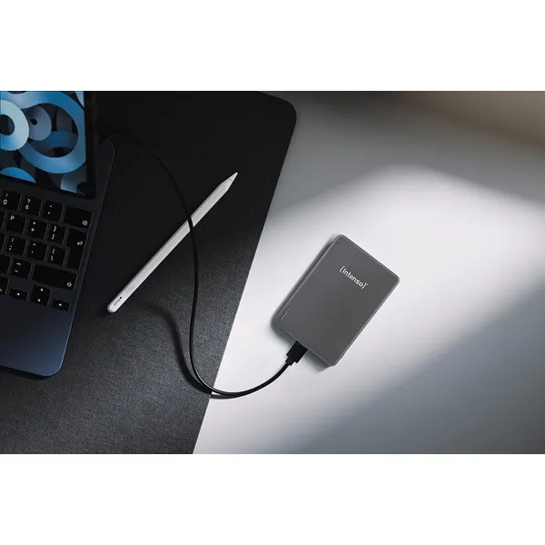 Powerbank INTENSO 7344034 Pilka 50 W 10000 mAh