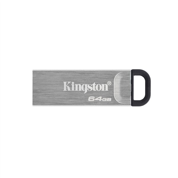 USB Zibatmiņa Kingston DTKN/64GB Melns Sudrabains 64 GB