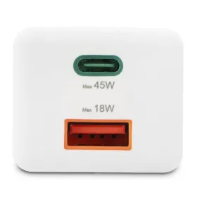 Сетевое зарядное устройство Hama 00201993 Белый 45 W