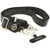 Guess Universal Crossbody Strap 4G Tether Patch Strass Metal Logo - Universal Phone Strap / Lanyard (Black)