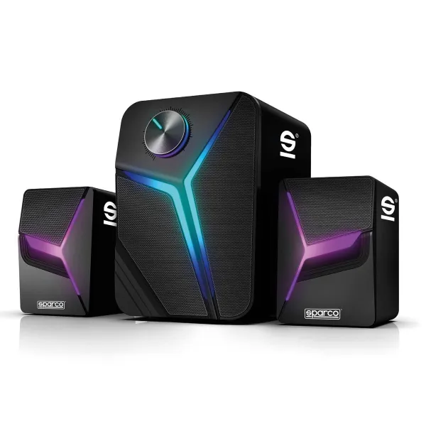 PC Skaļruņi Sparco SPSPEAKERSPRO Melns