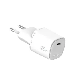 Сетевое зарядное устройство Celly UPTC1USBC25WWH Белый 25 W