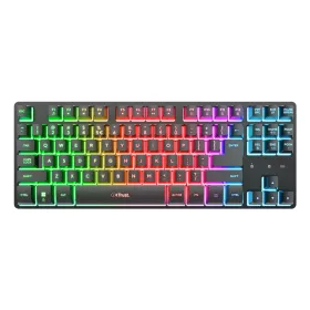 Klaviatuur ja Hiir Trust 25984 GXT832 Must Hispaaniakeelne Qwerty