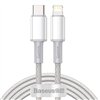 Baseus cable High Density PD USB-C - Lightning 2,0 m white 20W 
