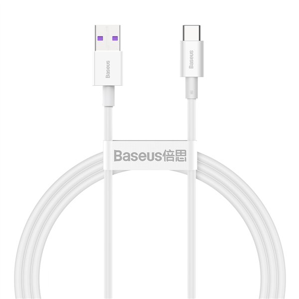 Baseus cable Superior USB - USB-C 1,0 m white 66W 