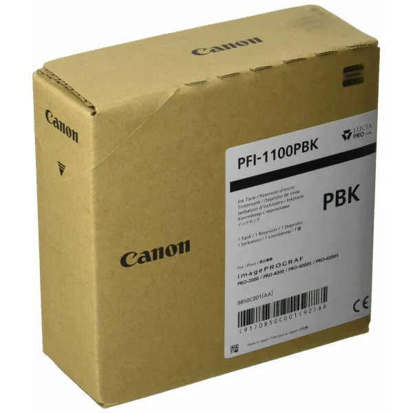 Originali rašalo kasetė Canon 0850C001AA Juoda Pilka