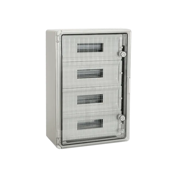 PP3118 ПЛАСТИНА АБС-ПРОЗРАЧНАЯ ДВЕРЬ-60 МОДУЛЕЙ IP65