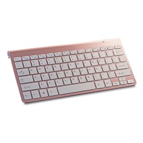 Setty wireless keyboard rose gold