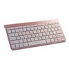 Setty wireless keyboard rose gold