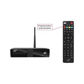 Tunner DVB-T2 LTC WiFi Terrestrial TV DVB3 + programmable RC H.265