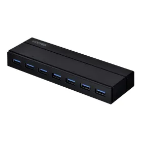 USB-keskitin Unitek Y-3184 Musta