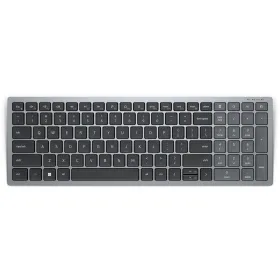 Klaviatuur Dell KB740-GY-R-SPN Hall Hispaaniakeelne Qwerty