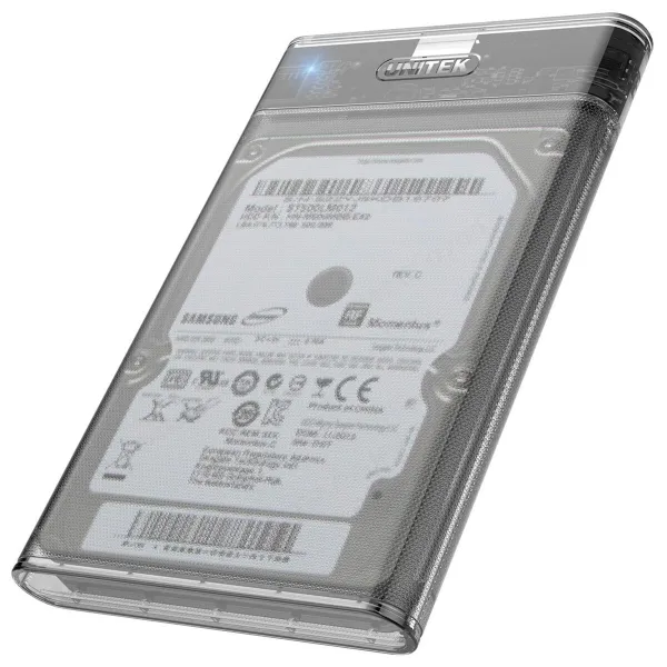 External Box Unitek S1103A Grey Transparent 2,5