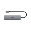 USB Centrmezgls Unitek P5+ Pelēks