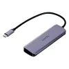 USB Centrmezgls Unitek P5+ Pelēks
