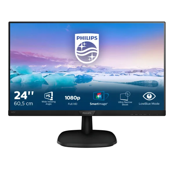 Monitorius Philips 243V7QJABF/00 23,8" Full HD 75 Hz