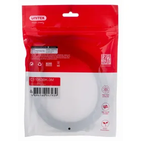 HDMI-kaapeli Unitek C11063BK-3M Musta 3 m