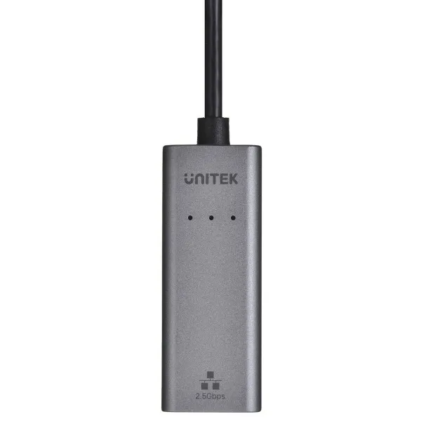 USB-C to Ethernet Adapter Unitek U1313C Grey 30 cm