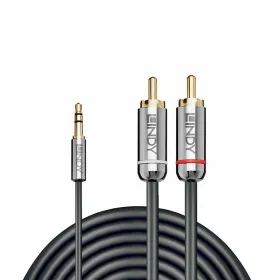 Аудиокабель Jack (3,5 мм) на 2 RCA LINDY 35333