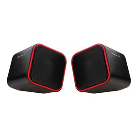 HAVIT computer speakers 2.0 HV-SK473 black-red