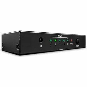 KVM Lüliti LINDY Must 18 GBIT/S