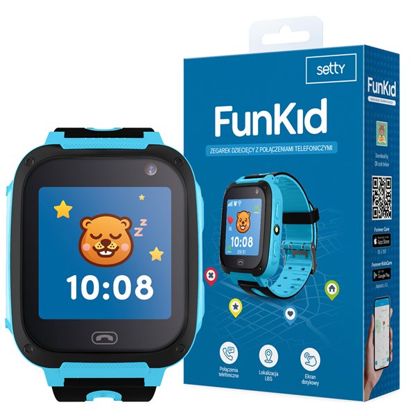 Kids watch LBS Setty Funkid SD-100 blue