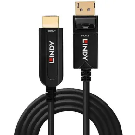 Кабель Displayport LINDY 20 m Чёрный